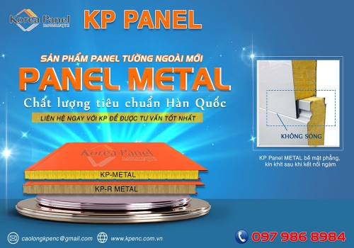 KP PANEL METAL TƯỜNG NGOÀI