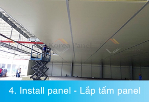 CÁCH LẮP TRẦN PANEL