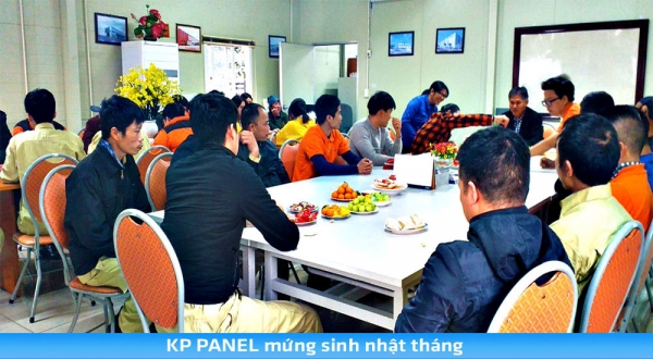 KP PANEL TỔ CHỨC SINH NHẬT ANH EM CÔNG NHÂN VIÊN