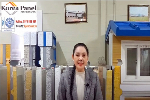KOREA PANEL GIỚI THIỆU DÂY CHUYỀN SẢN XUẤT PANEL BÔNG SỢI THỦY TINH
